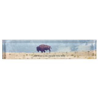 Lamar Desk Name Plate