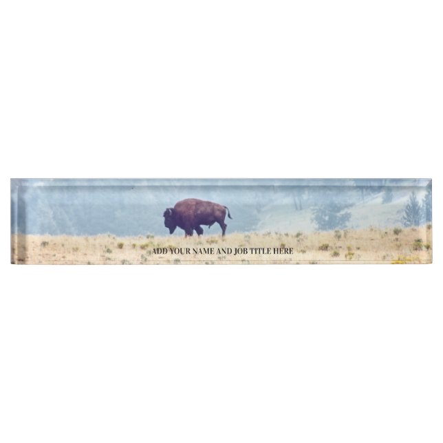 Lamar Desk Name Plate (Front)