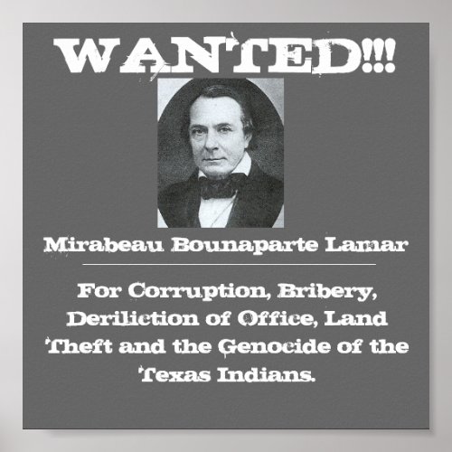 Lamar Wanted Poster