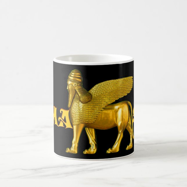 Lamassu Gold Coffee Mug (Center)