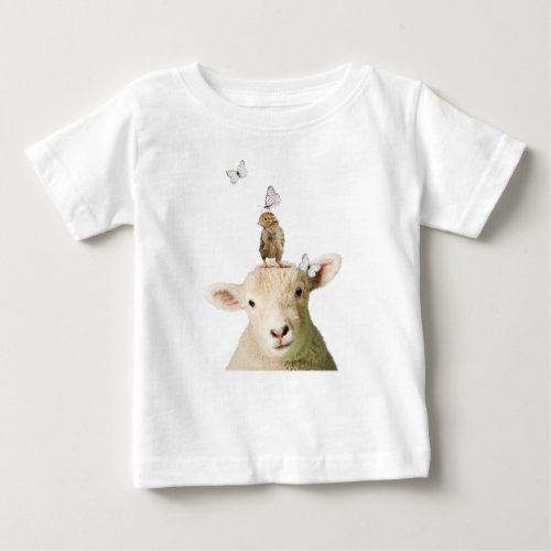 Lamb and chicken t_shirt