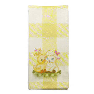 Lamb and Duck Cloth Napkin