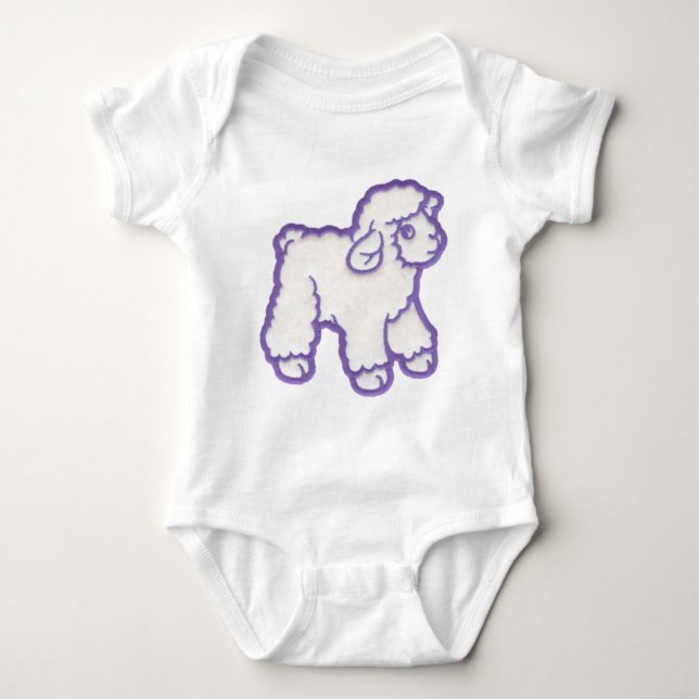Lamb Baby Bodysuit (Front)