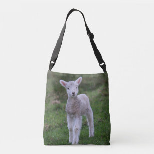 Lamb Baby Sheep Farm Animal Crossbody Bag