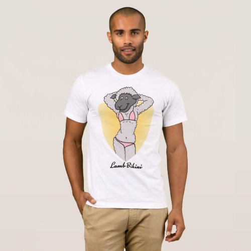 Lamb Bikini T_Shirt