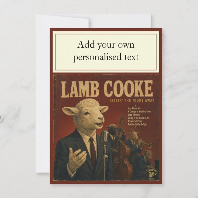 Lamb Cooke Album: a Parody (Front)