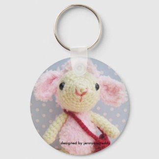 lamb designed by jennyandteddy keychain