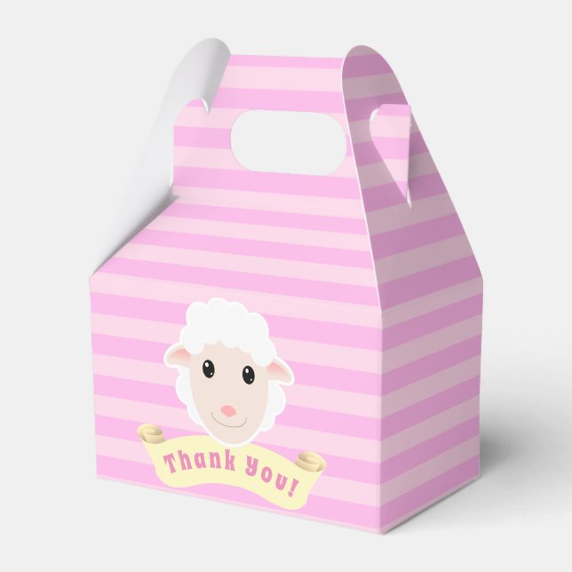 Lamb Favor Boxes (Front Side)
