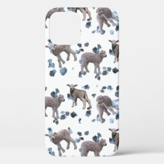 Lamb Frenzy iPhone 12 Case (choose colour)