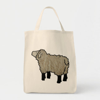 Lamb Knitting Bag