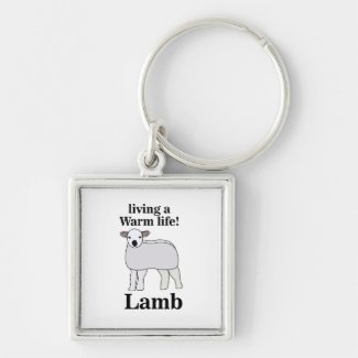 Lamb Living A Warm Life Funny Lamb