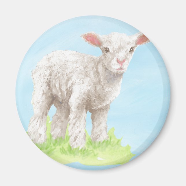 Lamb Magnet (Front)