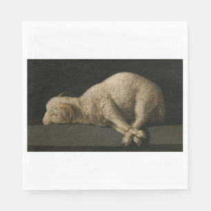 Lamb of God (Agnus Dei) (Sacrificial Animal) Napkins