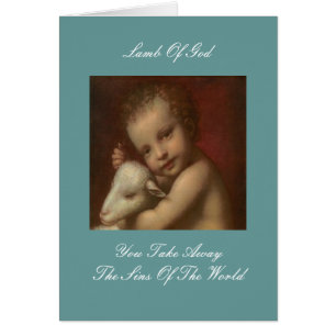 LAMB OF GOD CARDS