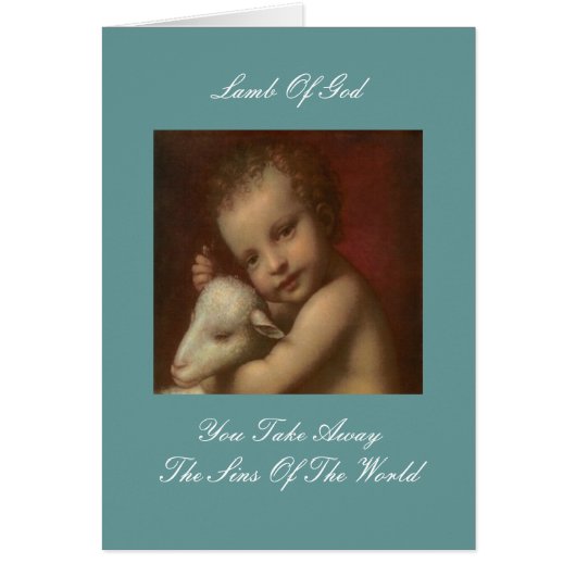 LAMB OF GOD CARDS (Front)