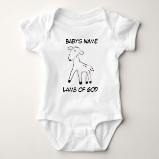 Lamb of God Customizable Baby Creeper