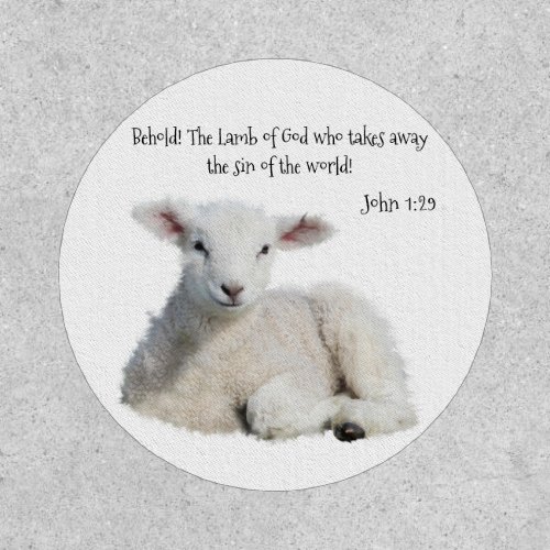 Lamb of God  Sticker Patch