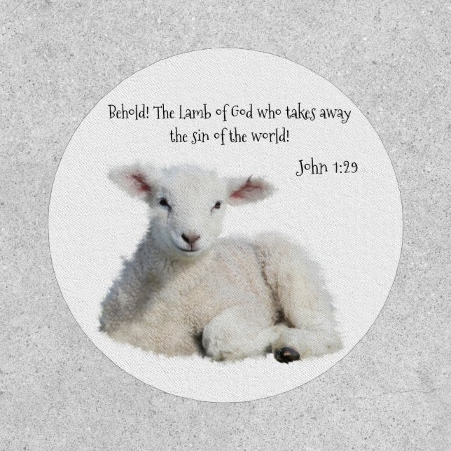 Lamb of God  Sticker Patch (Front)