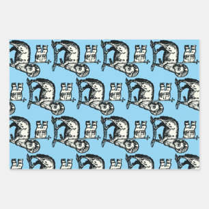 Lamb of God symbol of Christian faith Wrapping Paper Sheets
