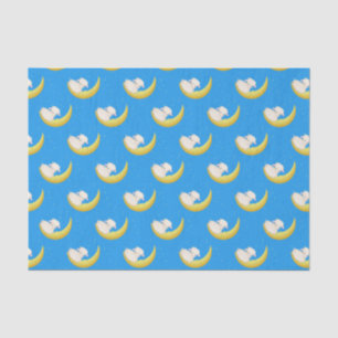 Lamb on Moon Tissue Paper