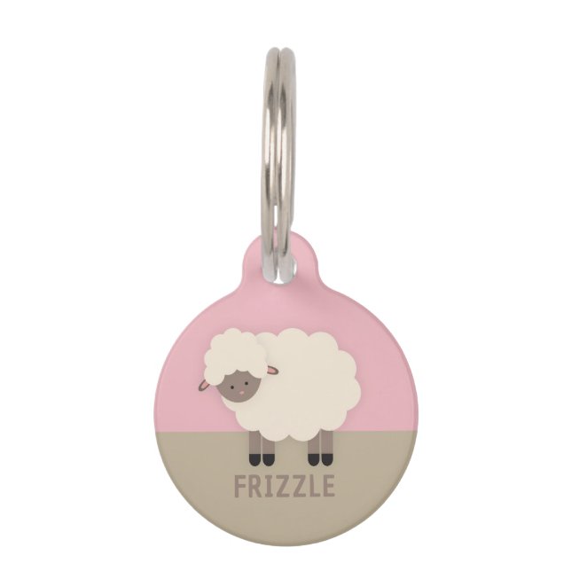 Lamb Pet ID Tag (Front)