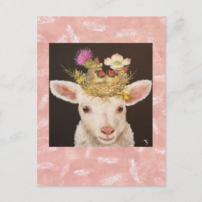 lamb postcard (Front)