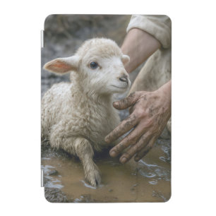 Lamb Rescued By a Shepherd iPad Mini Cover