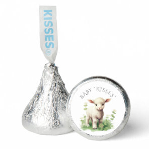 Lamb Watercolor Animal Baby Shower  Hershey®'s Kisses®