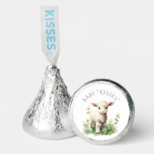 Lamb Watercolor Animal Baby Shower Hershey®'s Kisses®