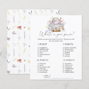 Lamb - What's in your purse game