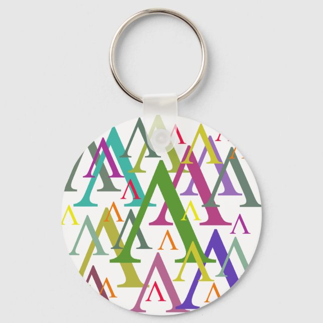 Lambda Keychain (Front)