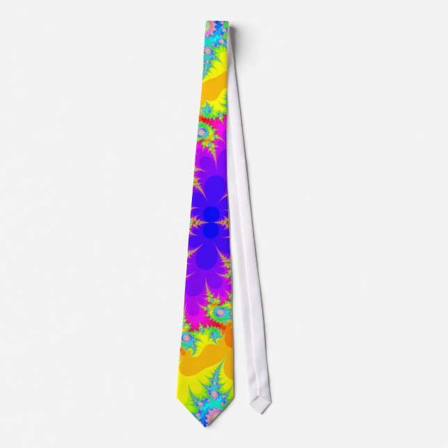 Lambda Spiral (Tie) Neck Tie (Front)