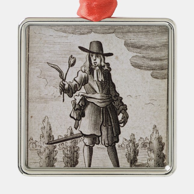 Lambert Simnel, Knight of the Golden Tulip Metal Ornament (Front)