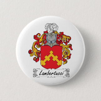 Lambertucci Family Crest Pinback Button