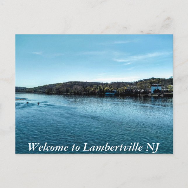 Lambertville Postcard (Front)