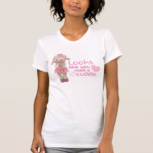 Lambie - Looks Like You Need a Cuddle T-Shirt (Front)