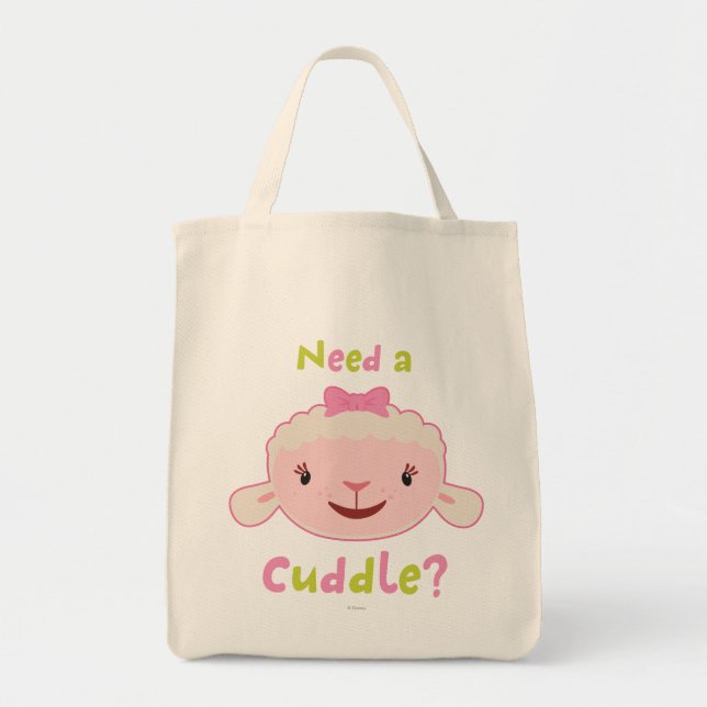 Lambie - Need a Cuddle 2 Tote Bag (Front)