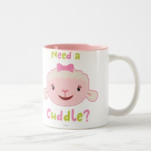 Lambie _ Need a Cuddle 2 Two_Tone Coffee Mug