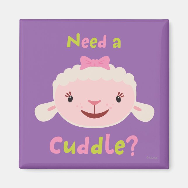 Lambie - Need a Cuddle Magnet (Front)