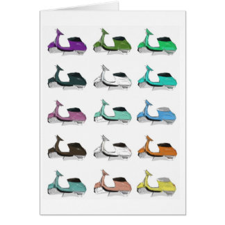 Lambretta Pop Art Cards