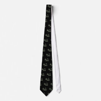 Lambton the Metallic Green Dragon Neck Tie