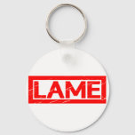 Lame Stamp Keychain