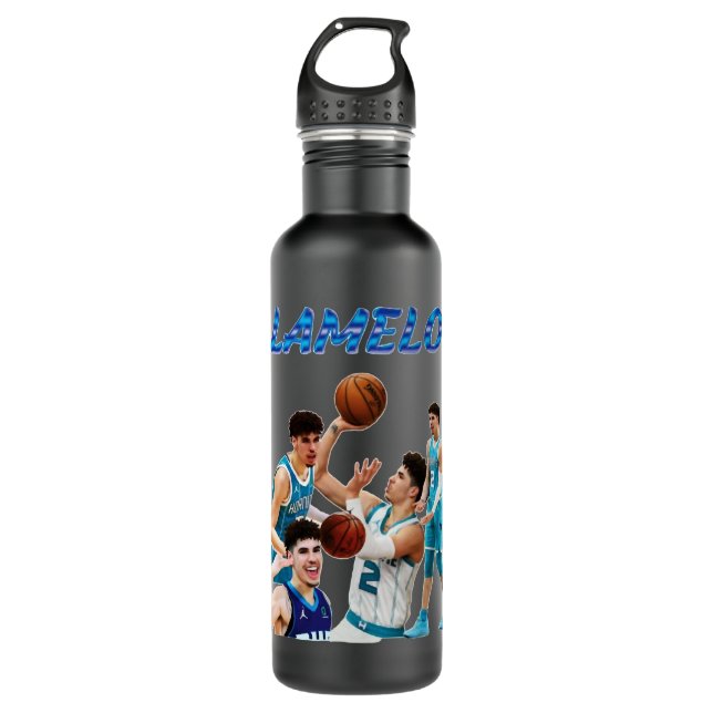 LaMelo Ball  Legacy Edition Essential RETRO Stainless Steel Water Bottle (Front)