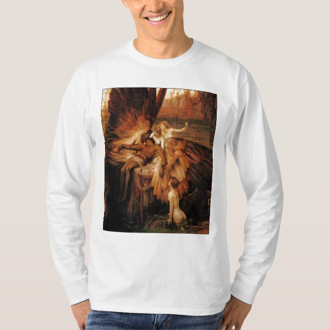 Lament for Icarus by Herbert Draper T-Shirt (Front)