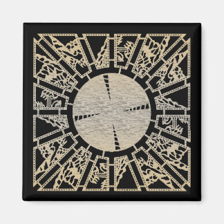 Lament Panel 1 (brass) Magnet
