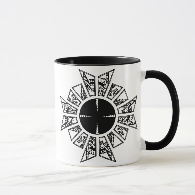 Lament star black mug (Right)