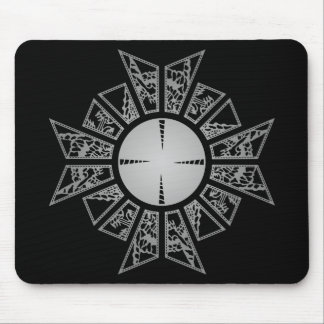Lament star silver mouse pad
