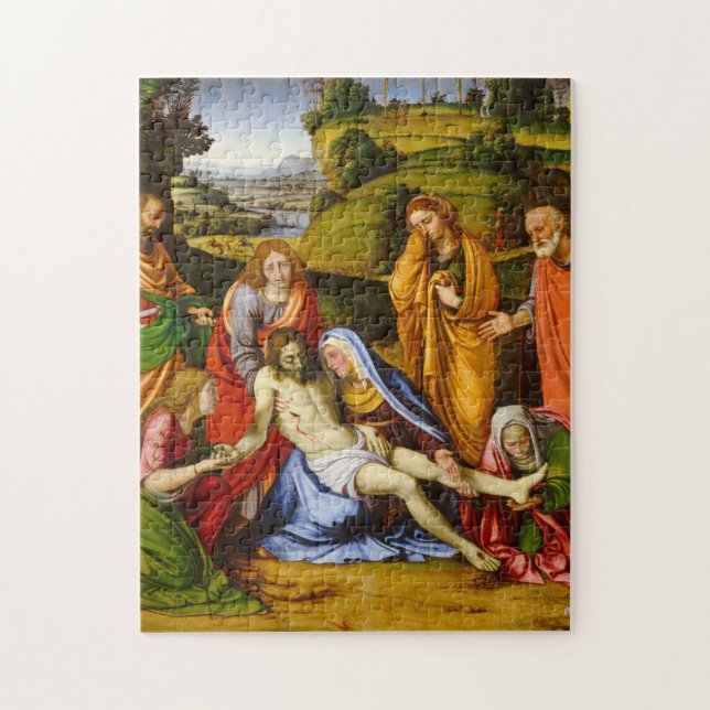 Lamentation by Andrea Solario Jigsaw Puzzle (Vertical)