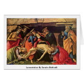 Lamentation By Sandro Botticelli (Front Horizontal)