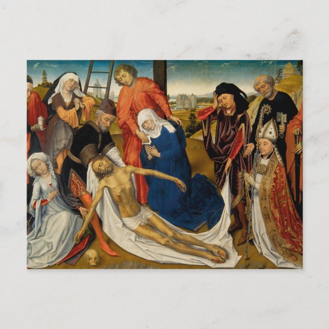 Lamentation over Dead Christ, c. 1460-1464 Postcard (Front)